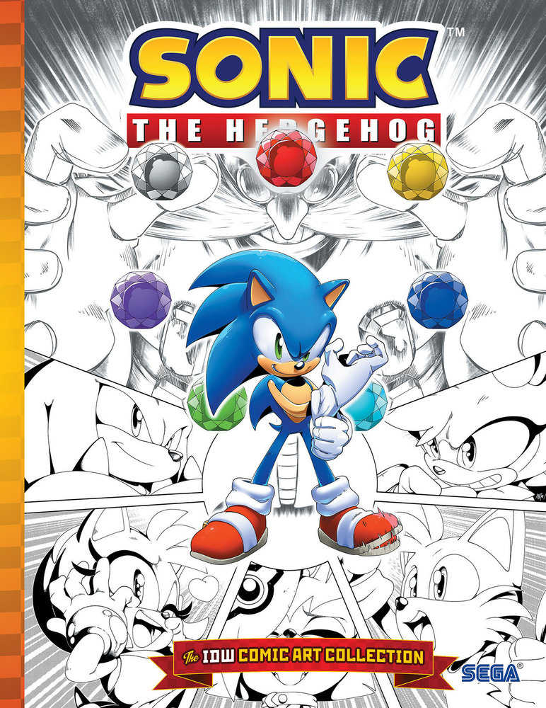 Sonic The Hedgehog: The Idw Comic Art Collection
