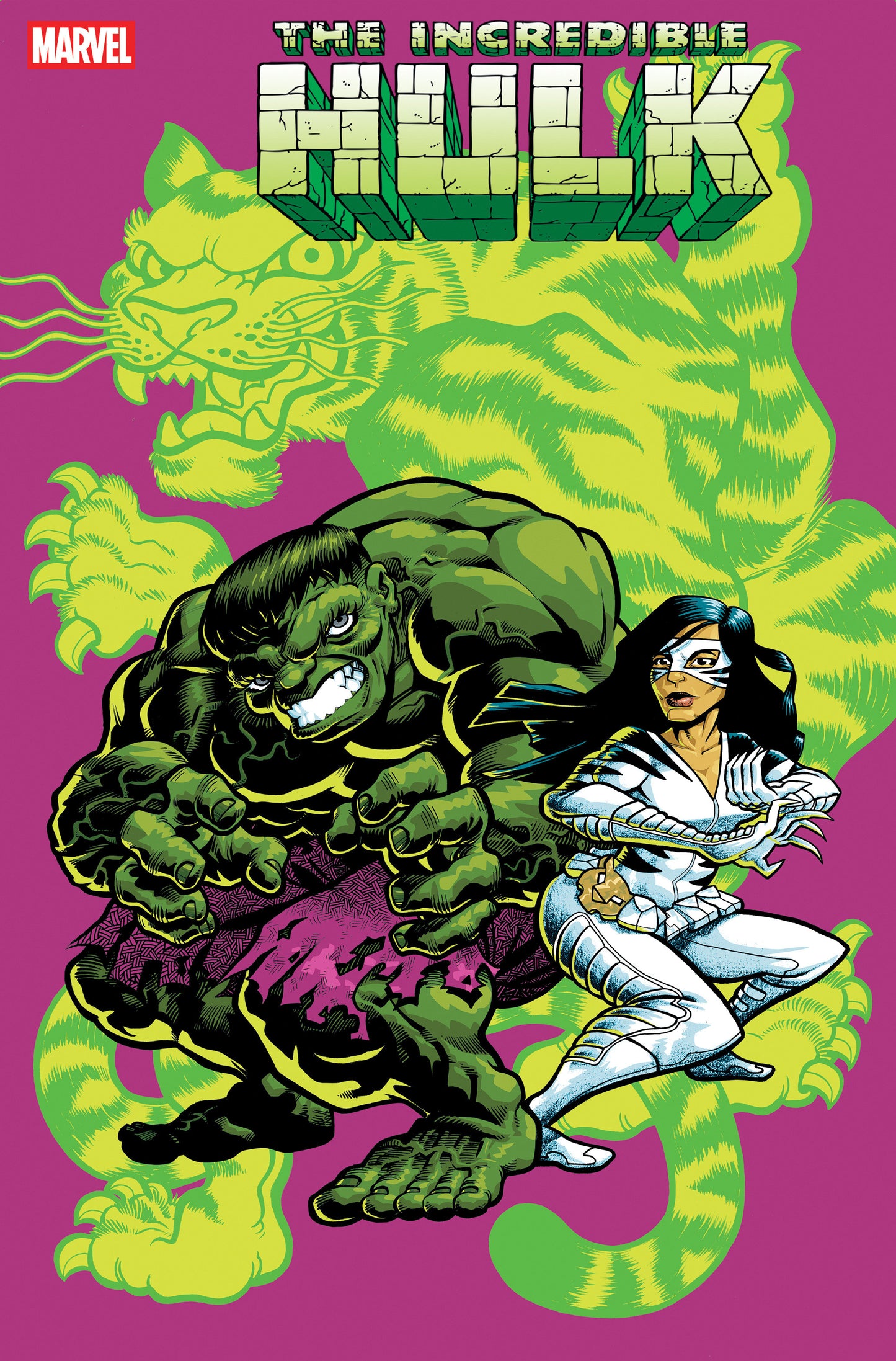 Incredible Hulk #30 J. Gonzo White Tiger Team Up Variant