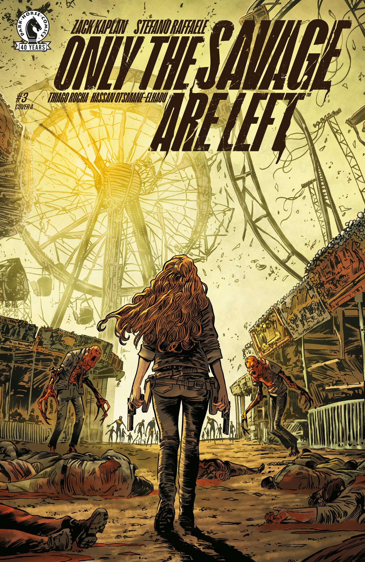 Only The Savage Are Left #3 (Cover A) (Stefano Raffaele)