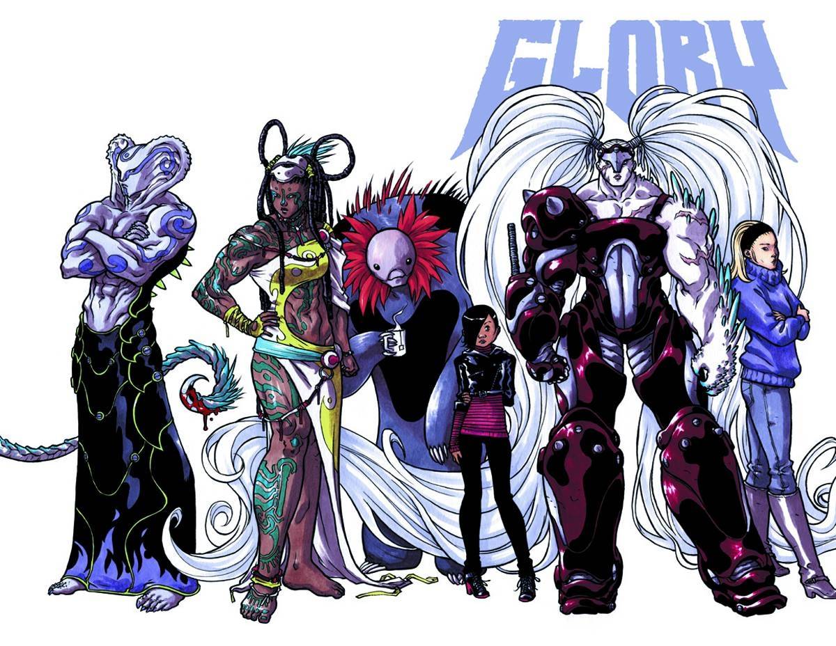 Glory Vol 01 The Once & Future Destroyer