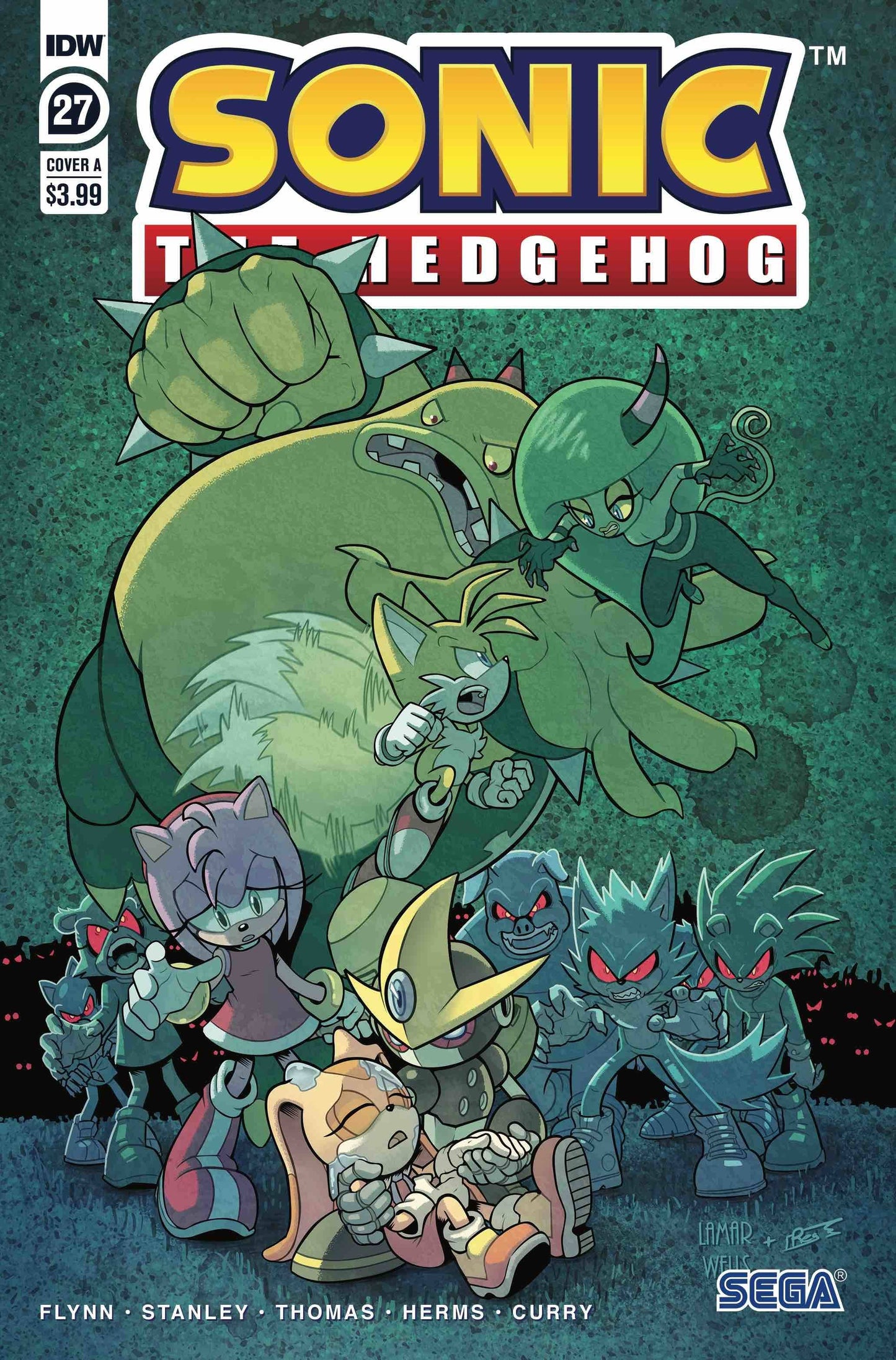 Sonic The Hedgehog #27 CVR A Wells & Graham