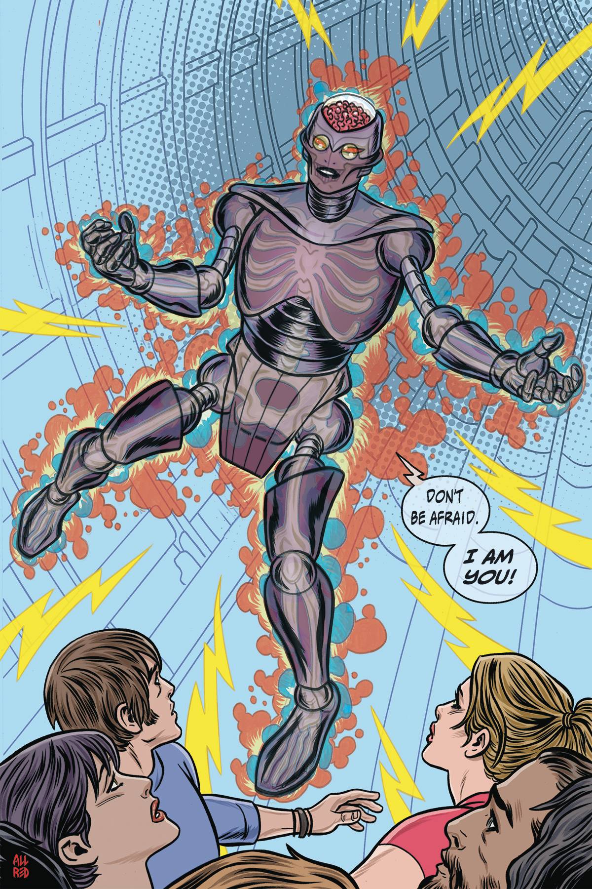 X-Ray Robot #3 (Of 4) CVR A Allred
