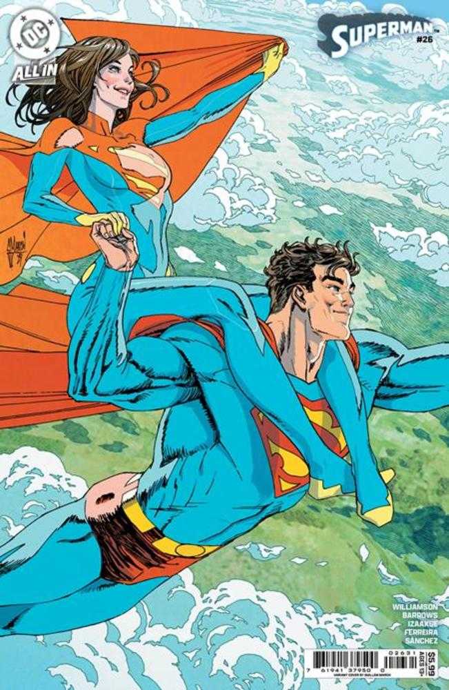 Superman #26 Cover C Guillem March Card Stock Variant