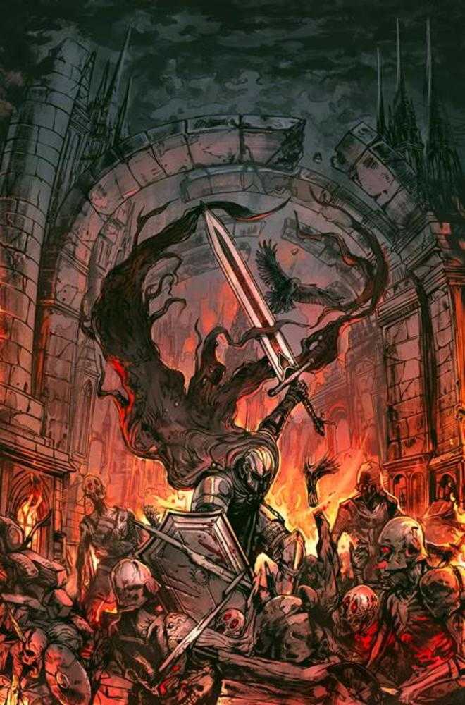Dark Souls Mother Of Mourning #4 (Of 4) Cover C Reza Afshar Full Art Variant (Mature)