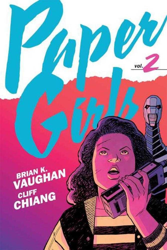 Paper Girls Backpack Edition TPB Volume 02 Direct Market Exclusive Cliff Chiang Foil Cover