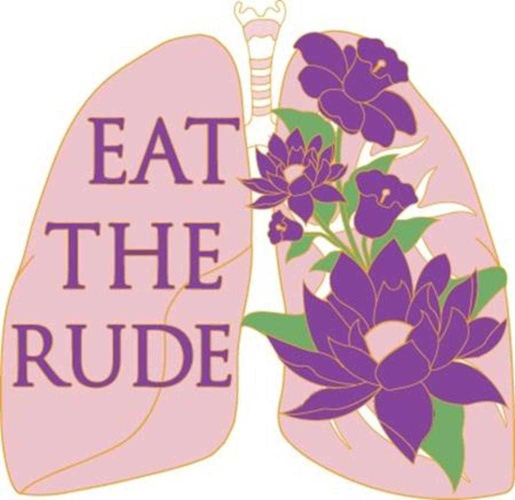 Hannibal Eat The Rude Lungs Enamel Pin Badge