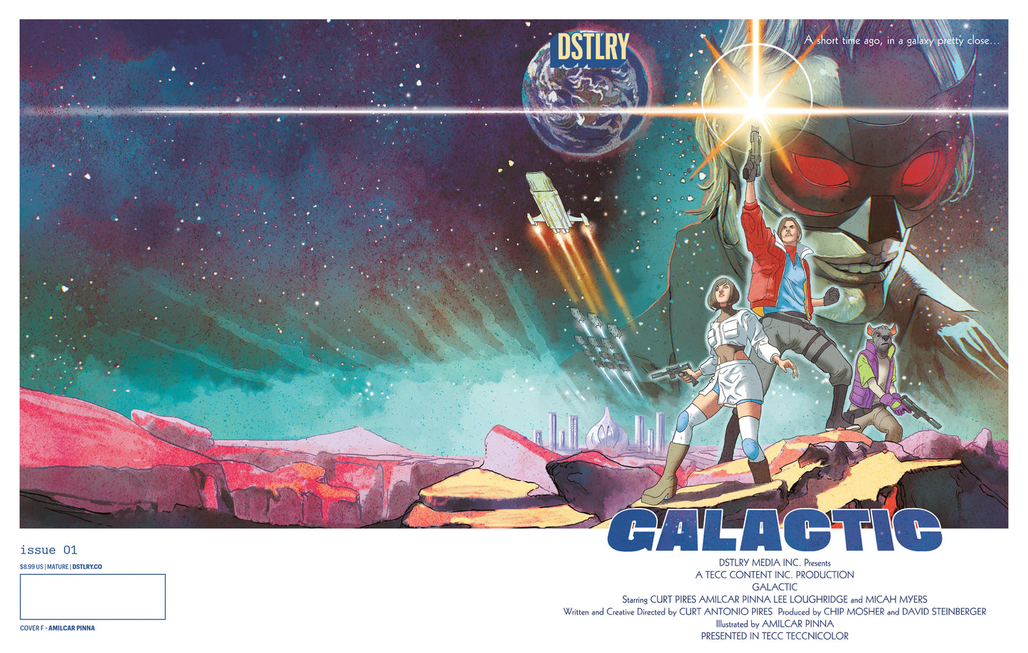 Galactic #1 Cover F Amilcar Pinna Homage Variant