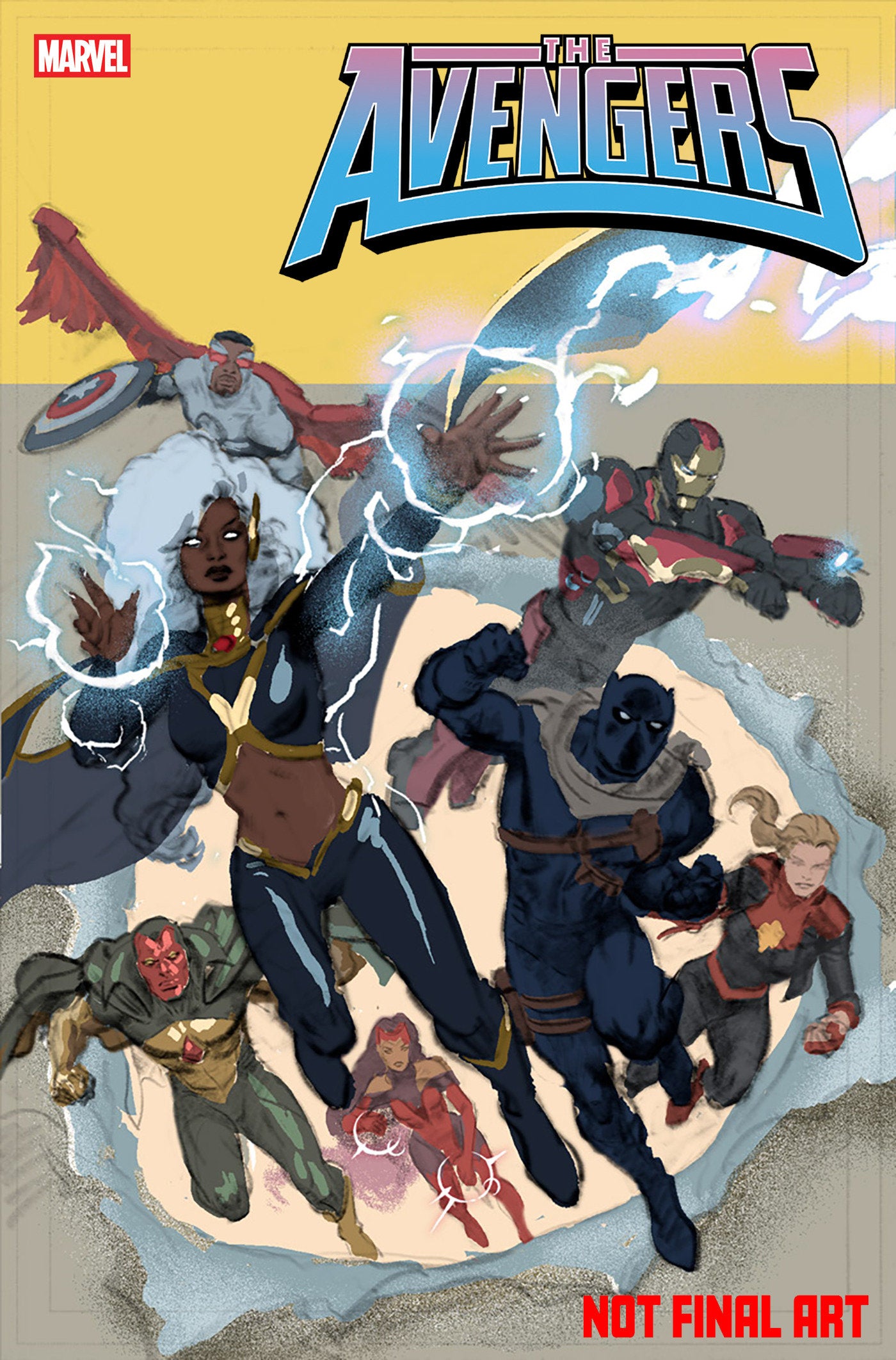 Avengers #34 Paolo Rivera Homage Variant