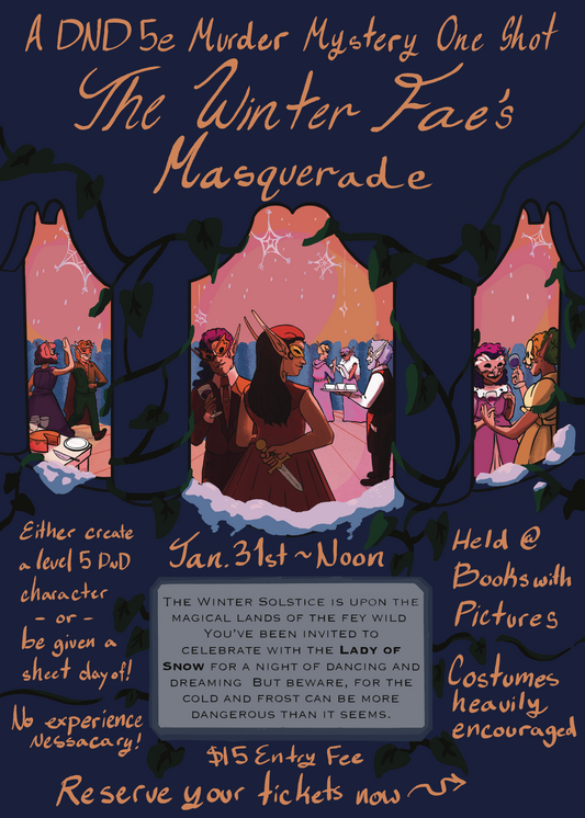 D&D One-Shot Saturday, January 31, 2026