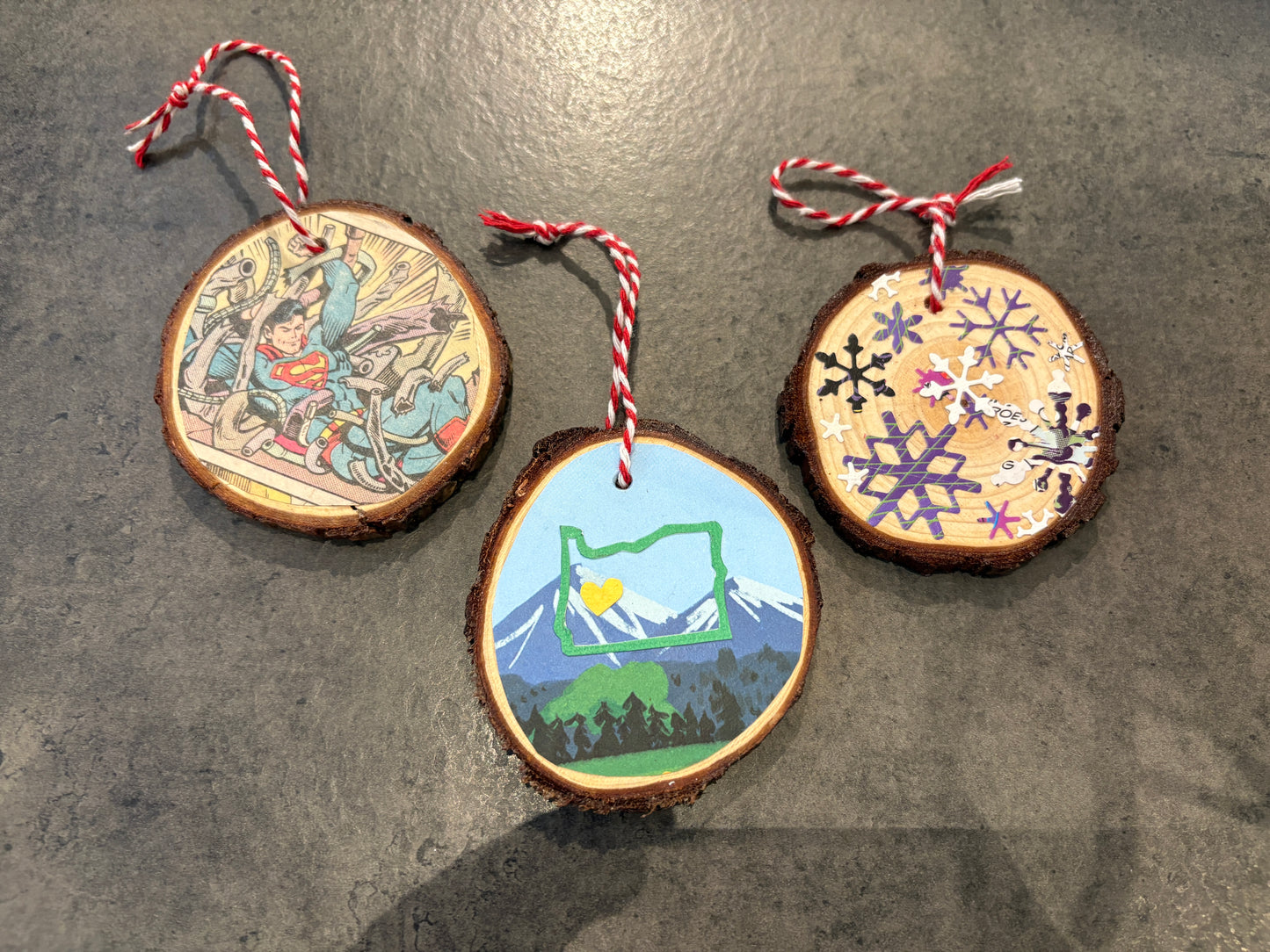 Handmade Comic Ornament
