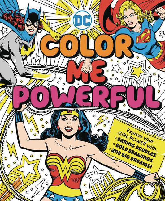 DC Super Heroes Softcover Color Me Powerful Softcover