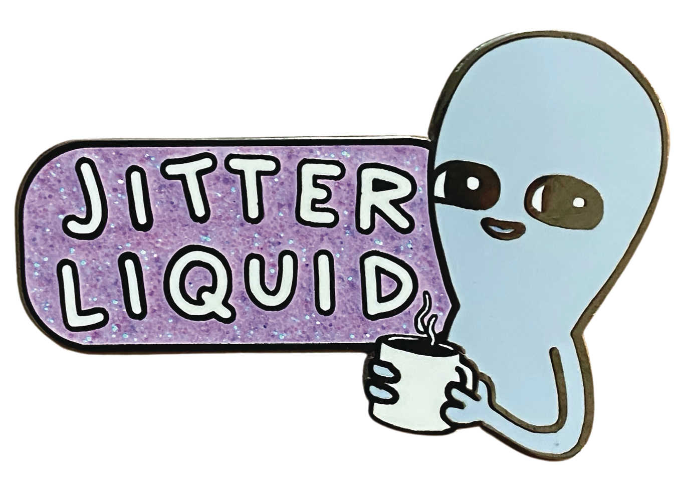 Strange Planet Jitter Liquid Pin