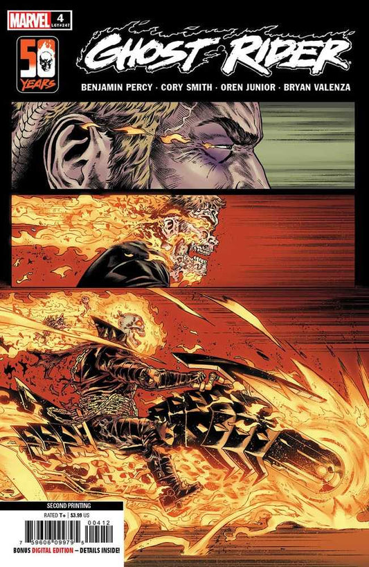 Ghost Rider #4 2ND Printing Smith Variant