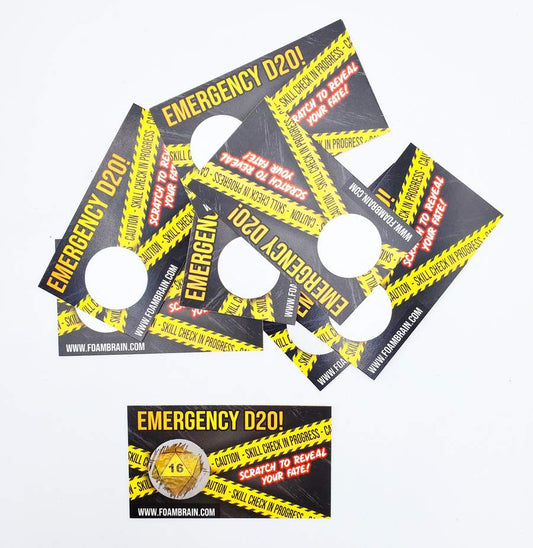 Emergency D20 Scratch-it!