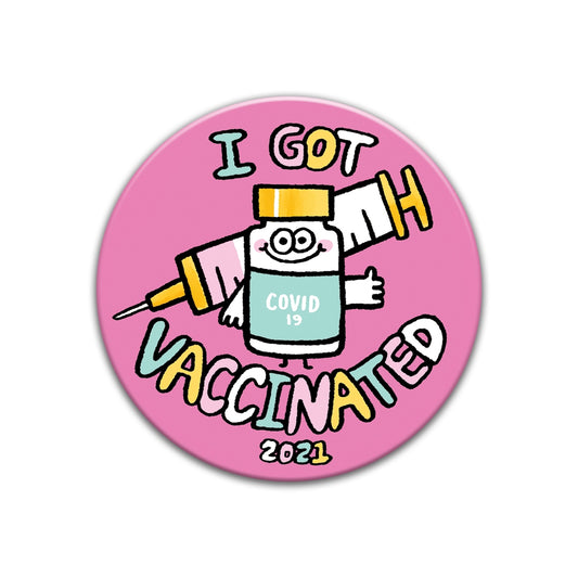 Vaccinated Pin