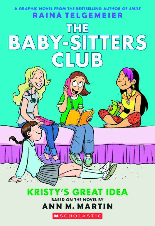 Baby Sitters Club Color Ed Vol 01 Kristys Great Idea