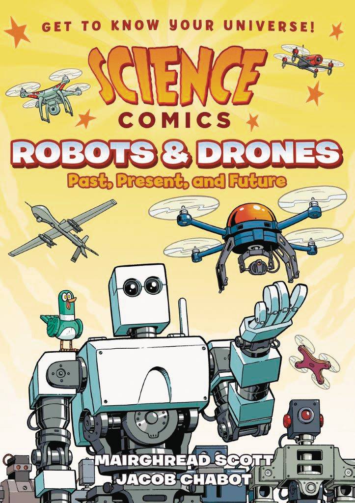 SCIENCE COMICS ROBOTS & DRONES GN (C: 1-1-0)
