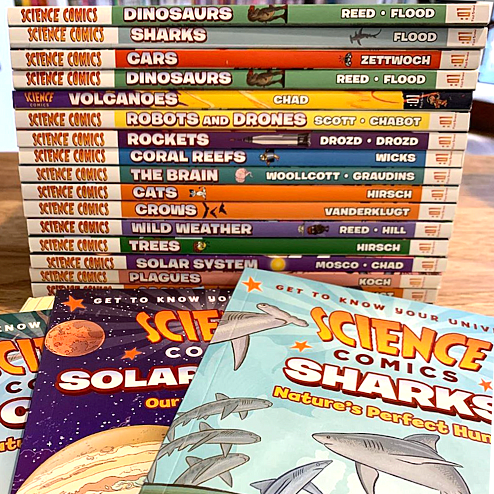 Science Comics Learn-At-Home Packs (Grades 3-6)