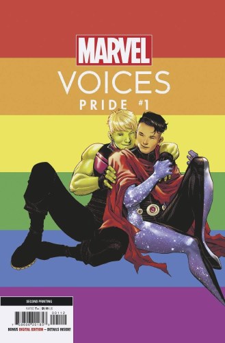 Marvel's Voices Pride #1 2ND Printing Variant